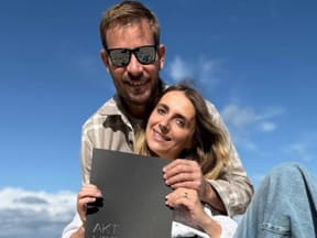 Anna und Gerald Heiser glücklich