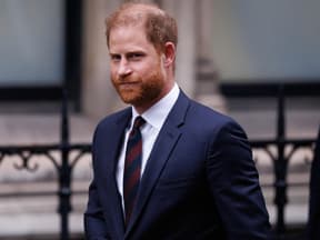 Prinz Harry auf der Straße