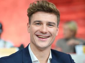 Friedrich Dieckmann freut sich