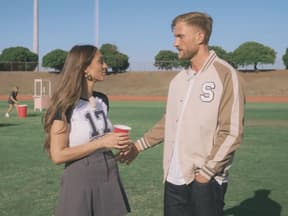 Kim mit Sebastian bei Die Bachelors