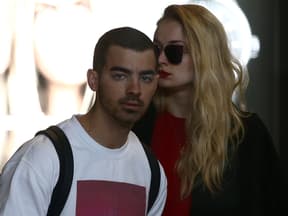 Joe Jonas und Sophie Turner Paparazzi-Aufnahme