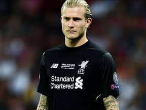 Loris Karius aus dem Spielfeld