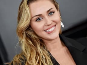 Miley Cyrus glücklich