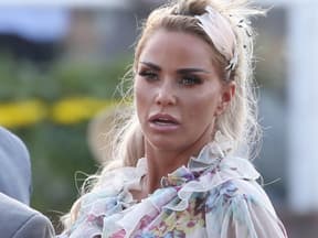 Katie Price geschockt