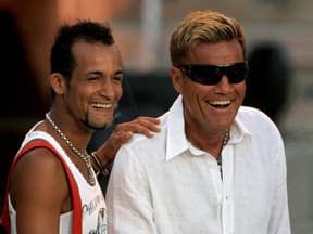 Mark Medlock und Dieter Bohlen lachen