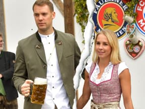 Manuel Neuer und Nina Neuer Arm in Arm auf dem Oktoberfest - Trennungs-Riss 