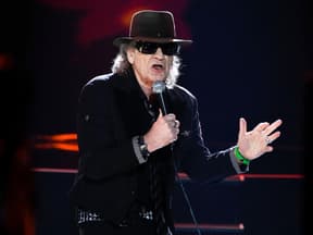 Udo Lindenberg auf der Bühne bei "wetten dass..?"