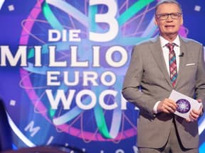 Moderator Günther Jauch in der Drei-Millionen-Euro-Woche