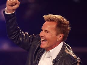 Dieter Bohlen freut sich