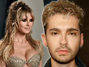 Heidi Klum und Bill Kaulitz ernst, Fotomontage