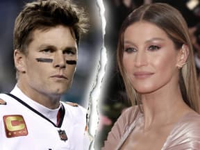 Tom Brady und Gisele Bündchen mit einem Trennungsriss