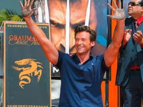 Hollywood-Star Hugh Jackman ist am 21. April endlich mit einem Stern auf dem berühmten "Walk of Fame" verewigt worden