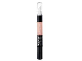 Kaschiert  Augenringe: "Master´­touch Under Eye-Concealer" von Max Factor, ca. 10 Euro