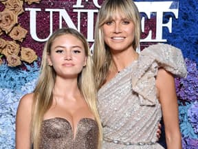 Leni Klum und Mama Heidi Klum