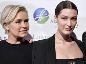 Yolanda Hadid und Bella Hadid