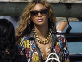 Beyoncé in St.Tropez