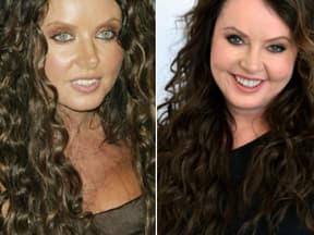 Sarah Brightmann sah einst so hübsch aus (links 2003) und jetzt erinnert sie an einen Chipmunk (rechts 2013)