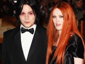 Das war noch aus ihrer glücklicheren Zeit. "White Stripe"- Jack White und Model Karen Elson haben jetzt erstmal Kontaktverbot