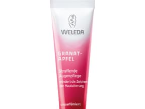 Straffend: Granatapfel Augenpflege" von Weleda, 10 ml ca. 20 Euro 