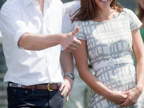 Kate und William in Londonder Sportschule