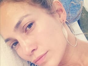 Auch ohne Make-Up wunderschön: Jennifer Lopez