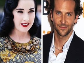 Dita Von Teese hat ein Auge auf Bradley Cooper geworfen