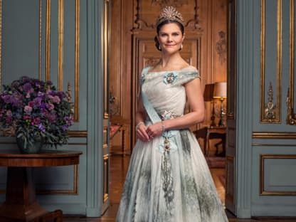 Victoria von Schweden im Abendkleid