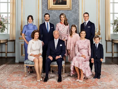 Familienfoto der schwedischen Royals