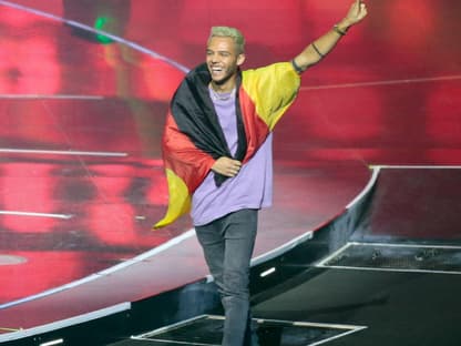 Malik Harris beim ESC 2022