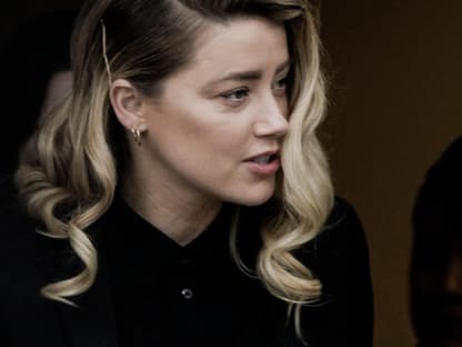 Amber Heard im Gespräch