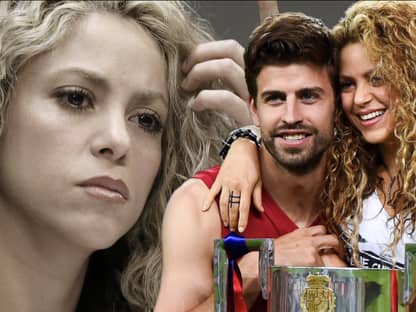 Shakira und Gerard Piqué - Shakira unglücklich