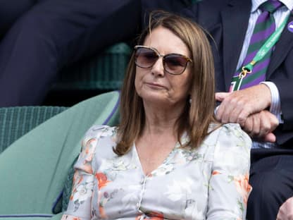 Carole Middleton schaut böse