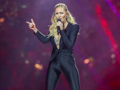 Helene Fischer im Catsuit beim Schlagercomeback