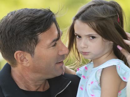 Sophia Cordalis mit Papa Lucas Cordalis