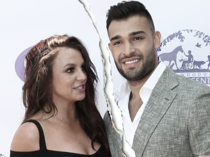 Britney Spears und Sam Asghari mit einem Trennungsriss