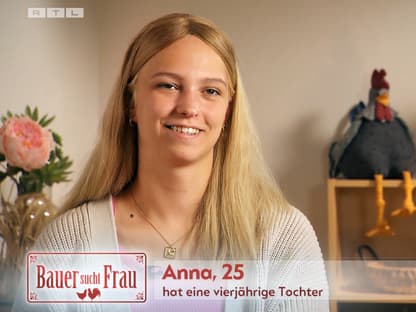 "Bauer sucht Frau"-Anna hat eine vierjährige Tochter