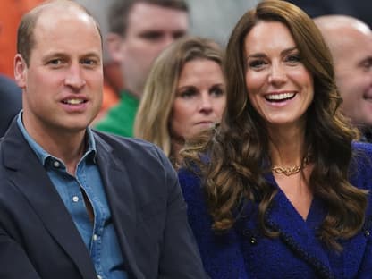 William und Kate auf USA-Reise: Beim Basketball-Spiel der Boston Celtics in der ersten Reihe und happy