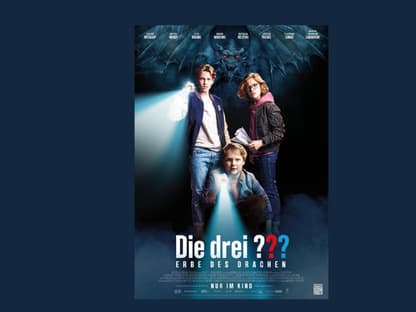 Filmplakat die drei ??? Erbe des Drachens