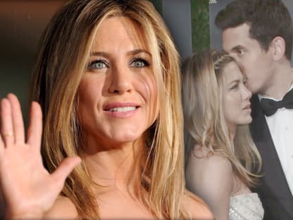 John Mayer und Jennifer Aniston 