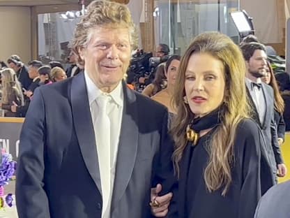 Lisa-Marie Presley bei den Golden Globes 2023 kurz vor ihrem Tod