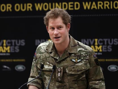 Prinz Harry bei den Invictus Games.