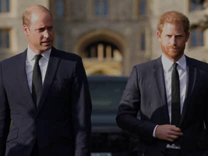 Prinz William und Prinz Harry, 2022.