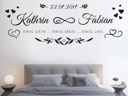 Wandtattoos Schlafzimmer