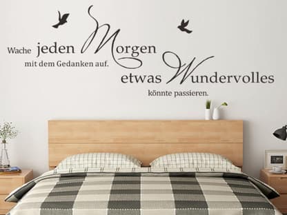 Wandtattoos Schlafzimmer