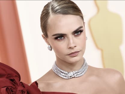 Cara Delevingne ernst