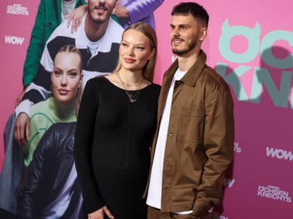 Cheyenne Ochsenknecht und Nino Sifkovits bei der Premiere von "Diese Ochsenknechts"