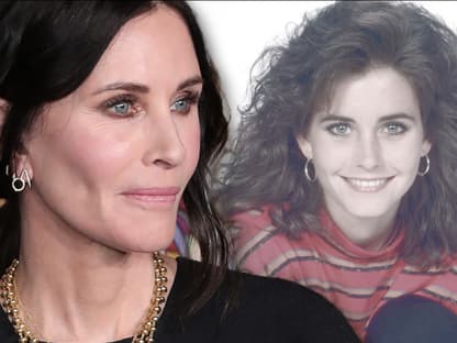 Courteney Cox heute und früher