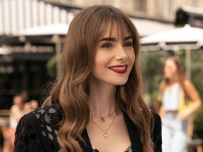 Lily Collins in Emily in Paris