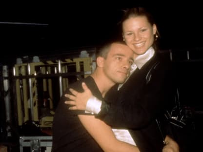 Eros Ramazzotti und Michelle Hunziker. 