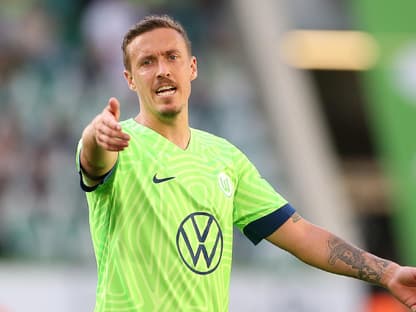 Max Kruse im Trikot beim VfL Wolfsburg